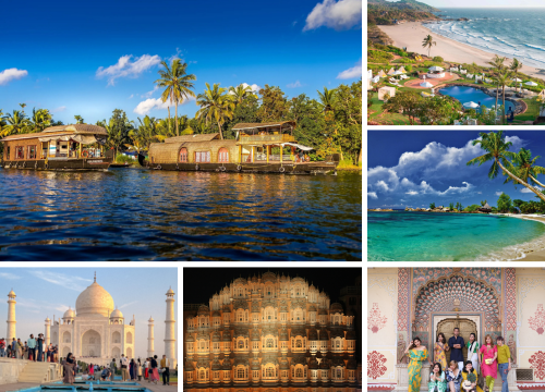 Delhi Rajasthan Goa Kerala (15N16D)